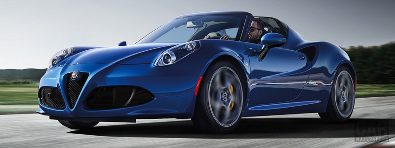Обои автомобили Alfa Romeo 4C Spider Italia - 2018 - Car wallpapers