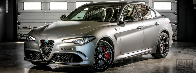 Обои автомобили Alfa Romeo Giulia Quadrifoglio NRING - 2018 - Car wallpapers