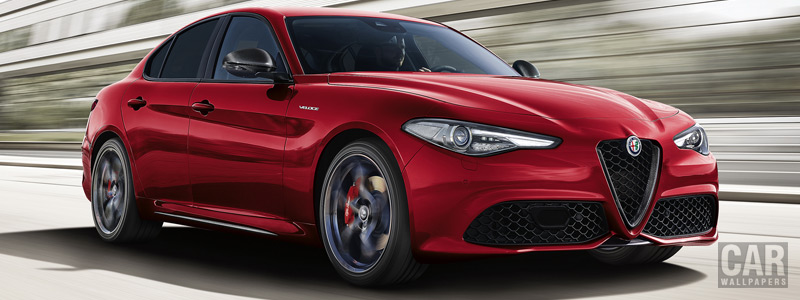 Обои автомобили Alfa Romeo Giulia Veloce Ti Q4 - 2018 - Car wallpapers