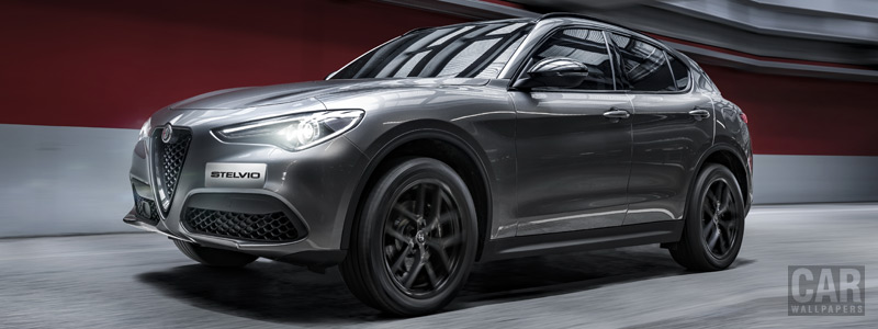 Обои автомобили Alfa Romeo Stelvio B-Tech - 2018 - Car wallpapers
