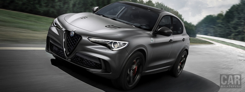 Обои автомобили Alfa Romeo Stelvio Quadrifoglio NRING - 2018 - Car wallpapers