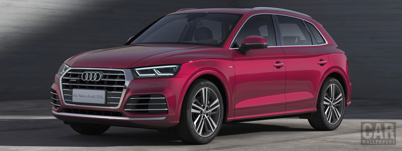 Обои автомобили Audi Q5L 45 TFSI quattro S line China-spec - 2018 - Car wallpapers