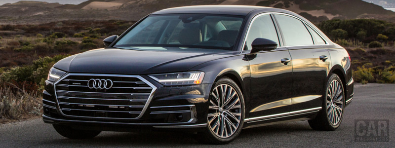 Обои автомобили Audi A8 L 3.0 TFSI quattro US-spec - 2018 - Car wallpapers