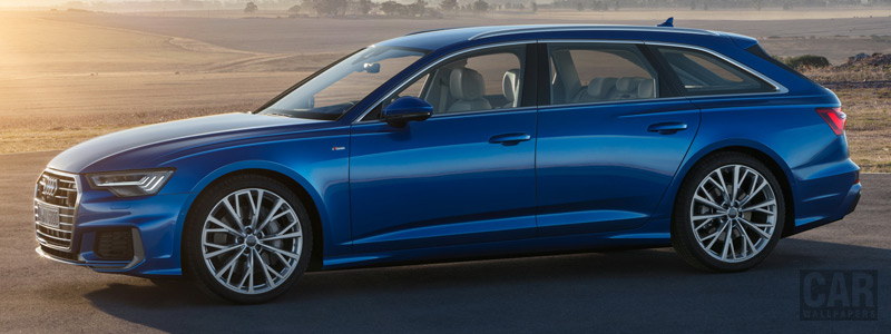 Обои автомобили Audi A6 55 TFSI quattro S line Avant - 2018 - Car wallpapers