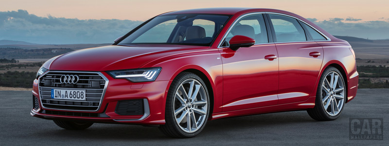 Обои автомобили Audi A6 55 TFSI quattro S line - 2018 - Car wallpapers