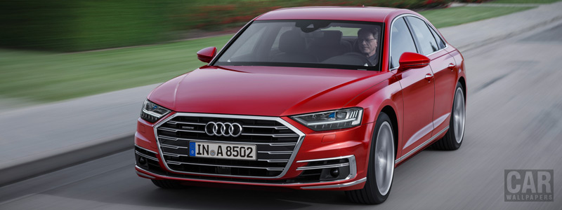 Обои автомобили Audi A8 3.0 TDI quattro - 2017 - Car wallpapers