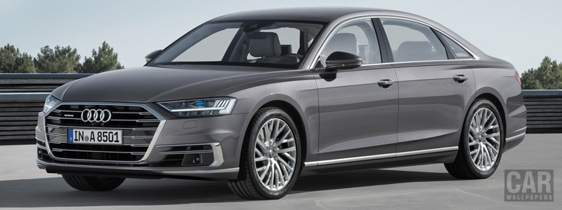 Обои автомобили Audi A8 L 3.0 TFSI quattro - 2017 - Car wallpapers