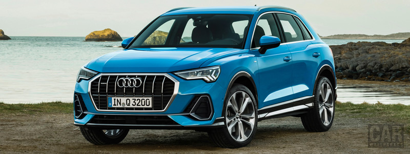 Обои автомобили Audi Q3 quattro S line - 2018 - Car wallpapers