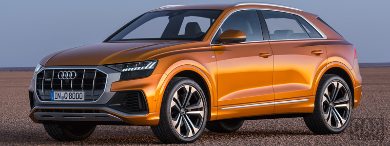 Обои автомобили Audi Q8 50 TDI quattro S line - 2018 - Car wallpapers