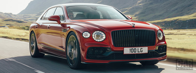 Обои автомобили Bentley Flying Spur V8 UK-spec - 2020 - Car wallpapers