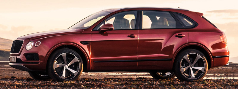 Обои автомобили Bentley Bentayga V8 - 2018 - Car wallpapers