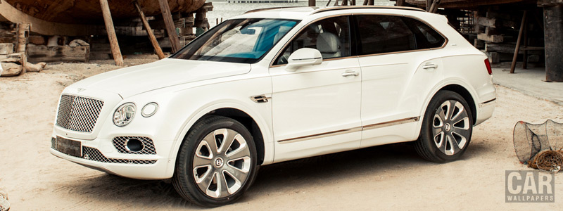 Обои автомобили Bentley Bentayga Pearl of the Gulf - 2019 - Car wallpapers