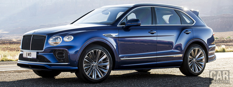 Обои автомобили Bentley Bentayga Speed - 2020 - Car wallpapers