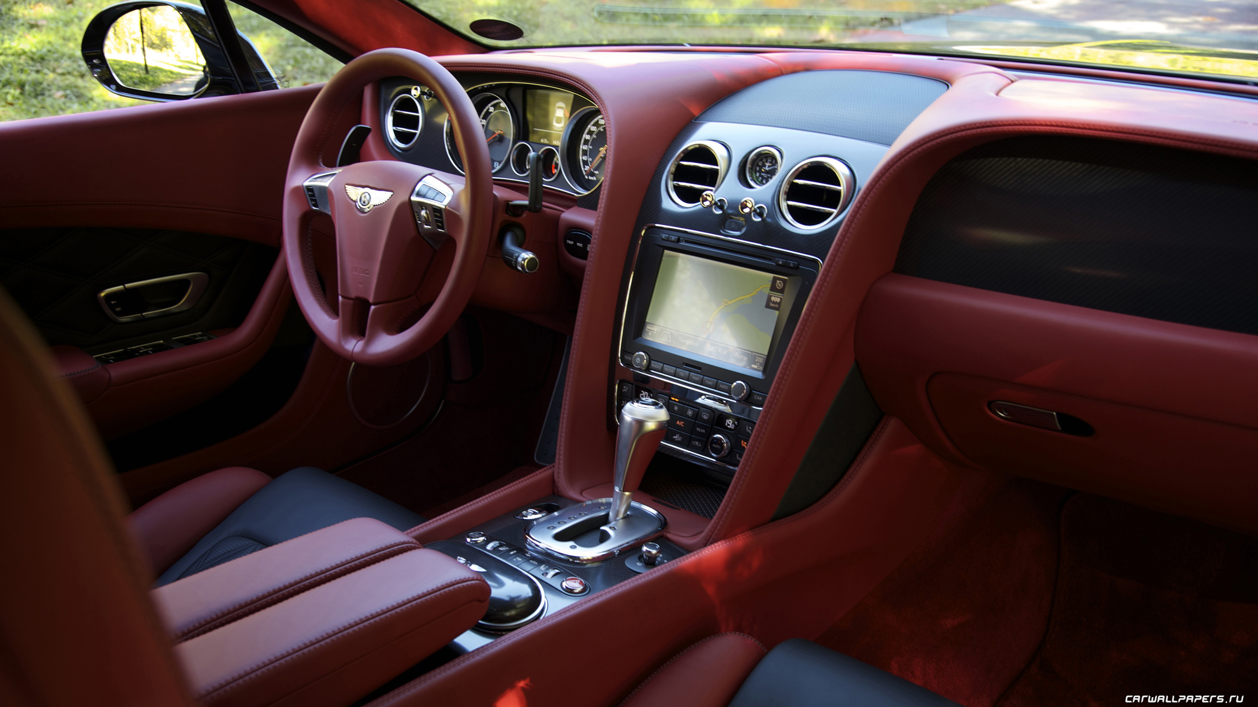 Bentley Continental gt 2015 салон