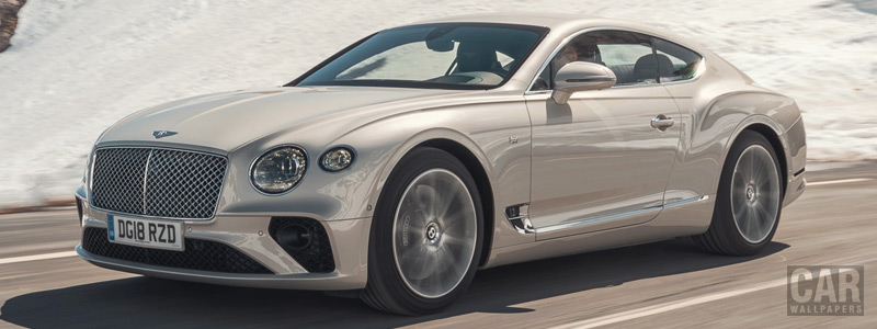 Обои автомобили Bentley Continental GT First Edition (White Sand) - 2018 - Car wallpapers