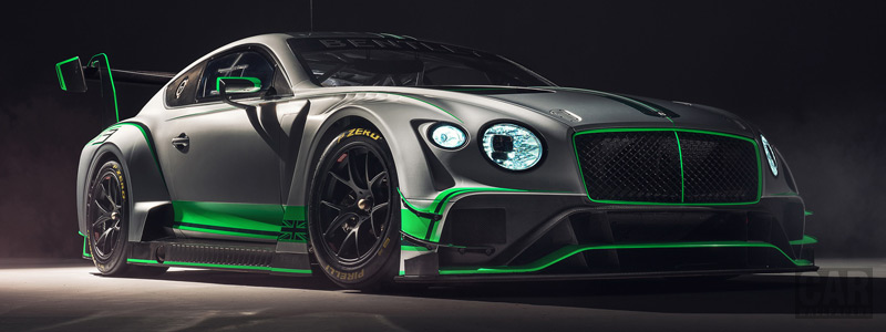 Обои автомобили Bentley Continental GT3 - 2018 - Car wallpapers