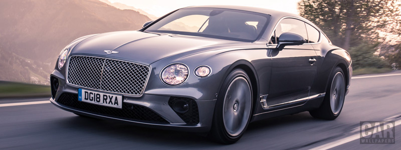Обои автомобили Bentley Continental GT (Tungsten) - 2018 - Car wallpapers