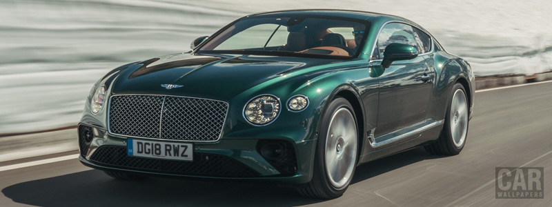Обои автомобили Bentley Continental GT (Verdant) - 2018 - Car wallpapers
