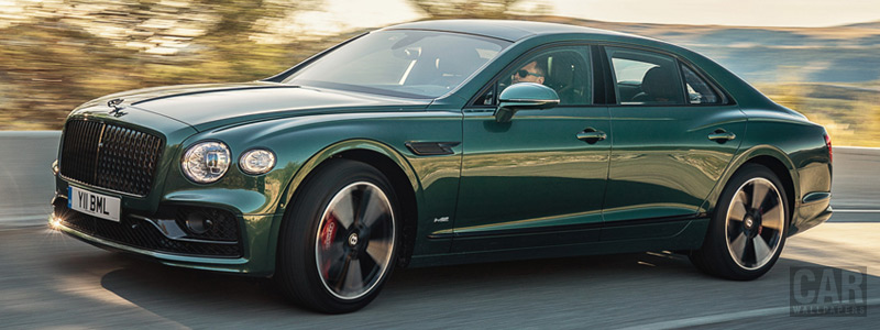 Обои автомобили Bentley Flying Spur Blackline (Verdant) - 2019 - Car wallpapers