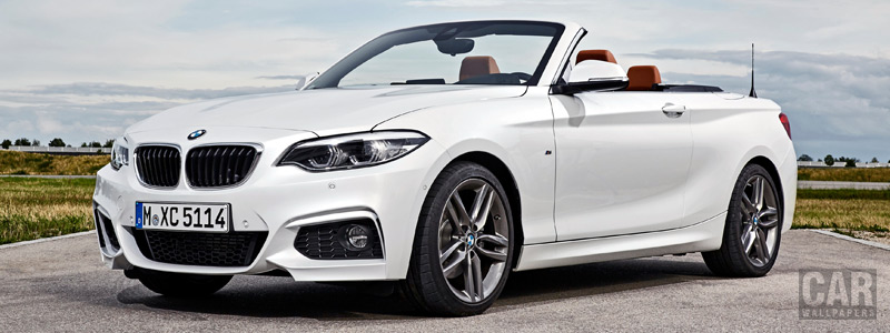 Обои автомобили BMW 220d Convertible M Sport - 2017 - Car wallpapers