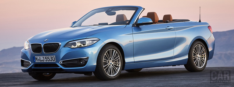 Обои автомобили BMW 230i Convertible Luxury Line - 2017 - Car wallpapers