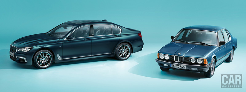 Обои автомобили BMW 7-series Edition 40 Jahre - 2017 - Car wallpapers
