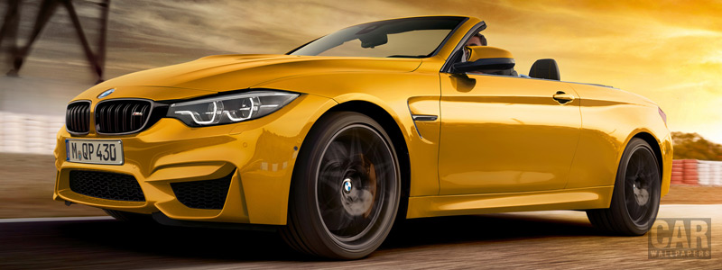 Обои автомобили BMW M4 Convertible 30 Jahre Edition - 2018 - Car wallpapers