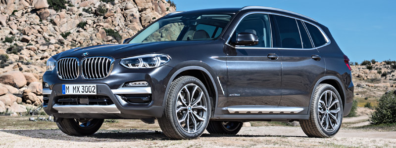 Обои автомобили BMW X3 xDrive30d xLine - 2017 - Car wallpapers