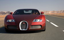 Обои автомобили Bugatti Veyron Red - 2008