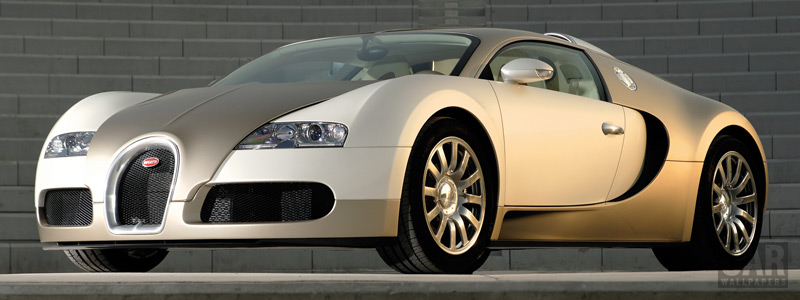 Обои автомобили Bugatti Veyron Gold Edition - 2009 - Car wallpapers