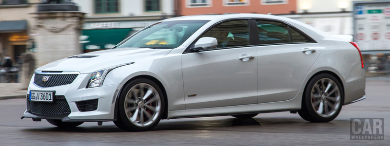 Обои автомобили Cadillac ATS-V EU-spec - 2015 - Car wallpapers