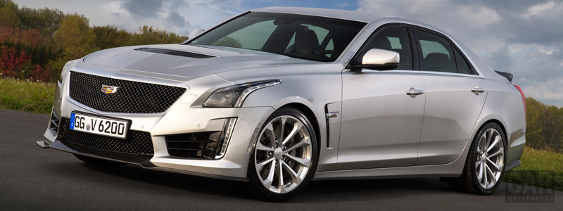 Cars wallpapers Cadillac CTS-V EU-spec - 2015 - Car wallpapers