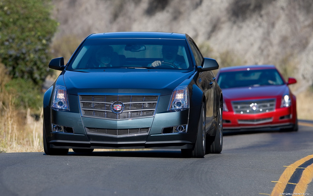 Cadillac CTS 2008 Red