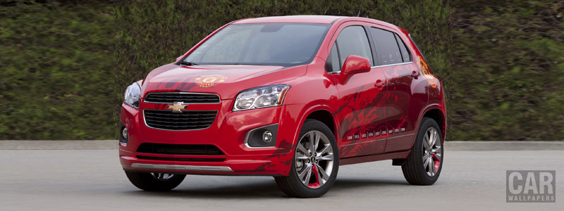 Обои автомобили Chevrolet Trax Manchester United EU-spec - 2012 - Car wallpapers