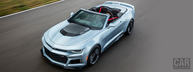 Обои автомобили Chevrolet Camaro ZL1 Convertible - 2016 - Car wallpapers