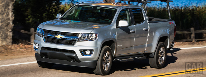 Обои автомобили Chevrolet Colorado LT Crew Cab - 2014 - Car wallpapers