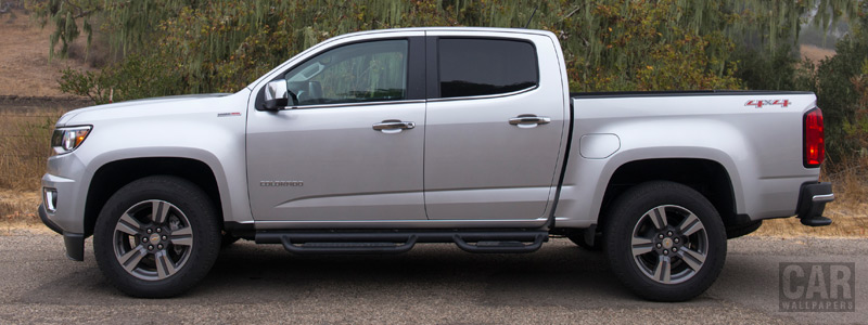 Обои автомобили Chevrolet Colorado LT Crew Cab Duramax Diesel - 2015 - Car wallpapers