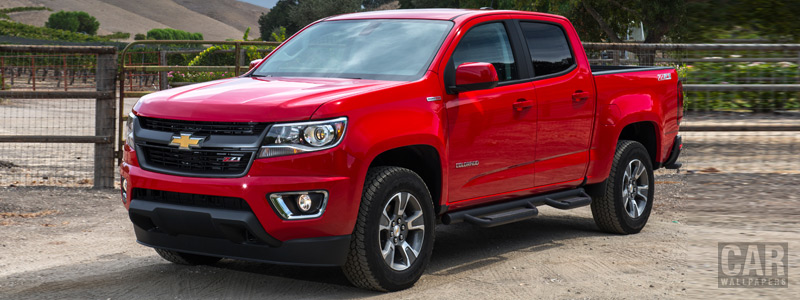 Обои автомобили Chevrolet Colorado Z71 Crew Cab Duramax Diesel - 2015 - Car wallpapers