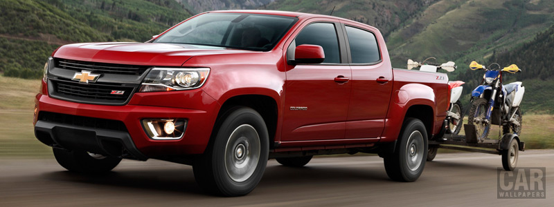Обои автомобили Chevrolet Colorado Z71 Crew Cab - 2015 - Car wallpapers