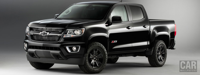 Cars wallpapers Chevrolet Colorado Z71 Midnight Edition Crew Cab - 2016 - Car wallpapers
