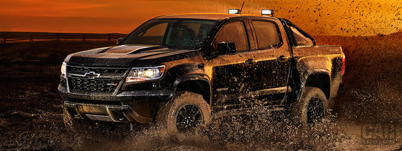 Обои автомобили Chevrolet Colorado ZR2 Midnight Crew Cab - 2018 - Car wallpapers