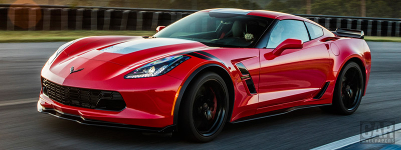 Обои автомобили Chevrolet Corvette Grand Sport - 2016 - Car wallpapers