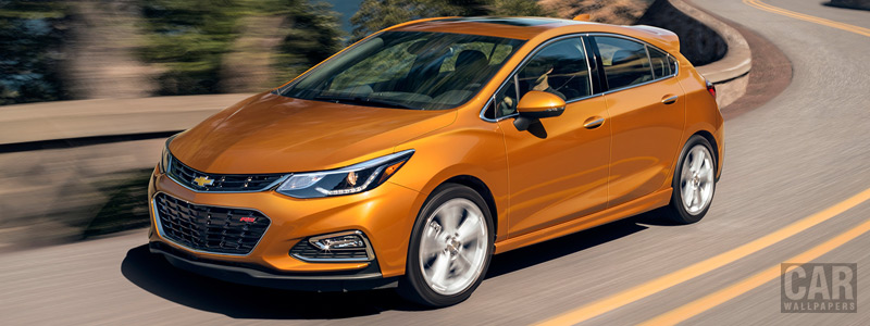 Обои автомобили Chevrolet Cruze Premier RS Hatchback - 2017 - Car wallpapers