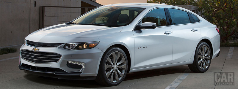 Обои автомобили Chevrolet Malibu Premier - 2015 - Car wallpapers