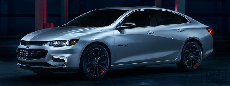 Обои автомобили Chevrolet Malibu Redline - 2017 - Car wallpapers