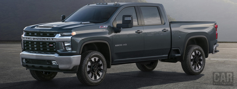 Обои автомобили Chevrolet Silverado 2500 HD LT Z71 Crew Cab - 2019 - Car wallpapers