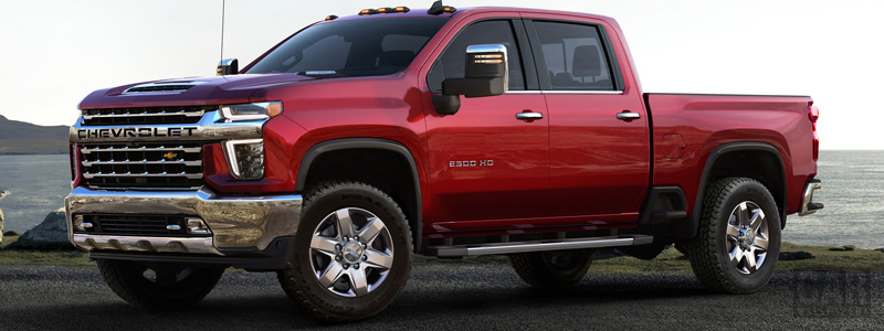 Обои автомобили Chevrolet Silverado 2500 HD LTZ Crew Cab - 2019 - Car wallpapers