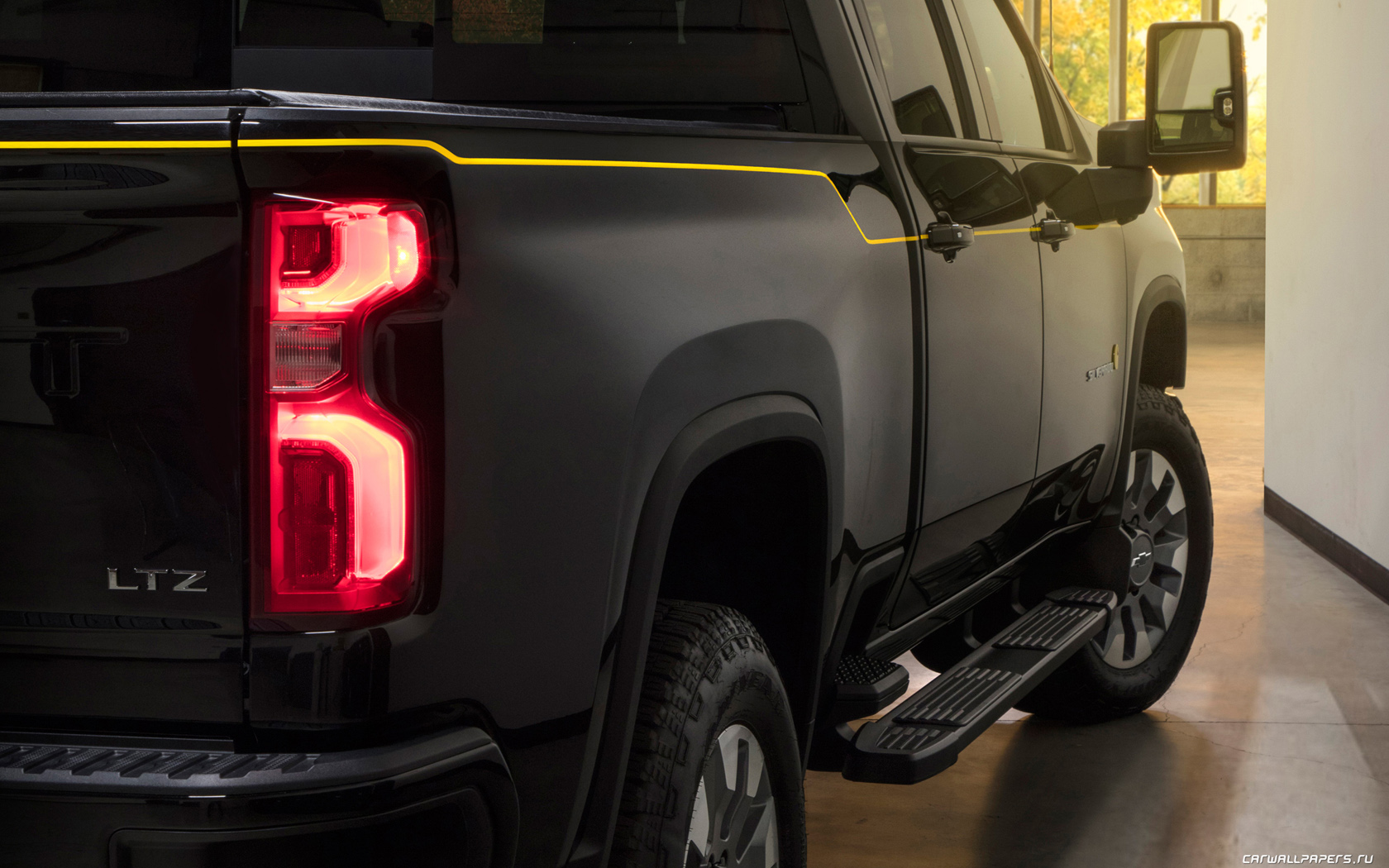 Chevrolet silverado black widow edition