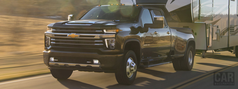 Обои автомобили Chevrolet Silverado 3500 HD High Country Crew Cab - 2019 - Car wallpapers