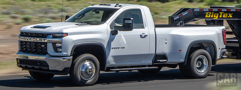Обои автомобили Chevrolet Silverado 3500 HD Regular Cab - 2019 - Car wallpapers